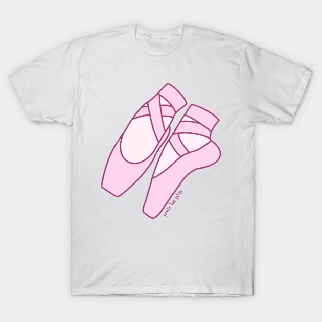 Ponte Las Pilas Dance Shoes T-Shirt by GrellenDraws